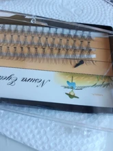 60 de las cepas de 10D injertado las pestañas a ampliar las pestañas falsas de pestañas falsas gruesas baile pestañas personal pestañas maquillaje