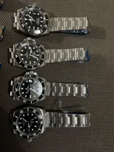 Correa de silicona de extremo curvado para reloj, 20mm, negro, verde, azul y naranja, para correa de papel, RX, Daytona, Submariner, GMT explorer 2, pulsera