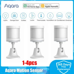 Aqara – capteur de mouvement sans fil ZigBee, système d'alarme de sécurité domestique intelligent, capteur de mouvement Xiaomi pour application Mi Home HomeKit, nouveau 