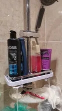 Organizer Bathroom Rack-Holder Tray Shelves Shower-Shampoo Practical Single-Tier