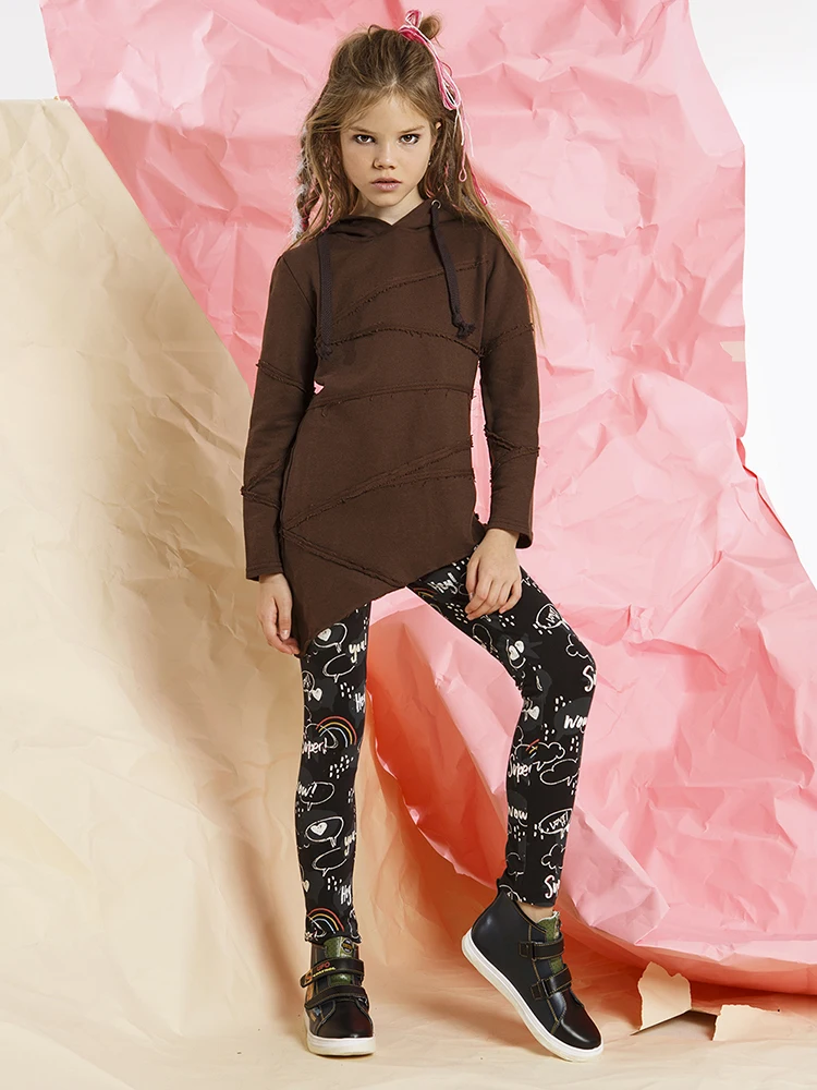 GemKids детская юбка-шорты для девочек из хлопка, двухцветная, дизайн, новинка