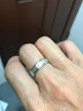 ELSEMODE-Anillo de alianza de boda de acero inoxidable, 8mm, 316L, números romanos, dorado, negro, Punk, joyería