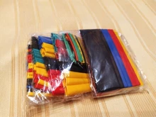 164 unids/set termorretráctil tubo termoretractil poliolefina tubo Cable Kit de surtido aislado manguito tubo de envoltura de alambre Cable manga