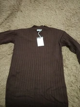 Knitted Dresses Robe Sweater Loose Maxi Oversize Long-Sleeve Winter Womens Vestido Autumn