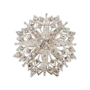 

Brooch jewelery star 55185 (silver, lock-pin, jewelery alloy)