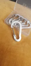 Carabiner-Clips Acessories Multi-Tool Cc1-Steel Small Booms Fishing Outdoor Camping 6pcs