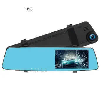 

4.5 Inch Car Rearview Mirror CCD Video Driving Recorder Auto Parking Assistance LED Night Vision Reversing Rear View Camera