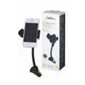 

Holder for phone in cigarette lighter long rod sliding with USB charging AMS-F-05