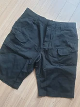 Pantalones cortos tácticos clásicos de talla grande 5XL para hombre, Shorts militares impermeables de camuflaje con múltiples bolsillos para exteriores, SWAT