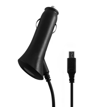 

9421 Contact Micro USB car charger 2A Black