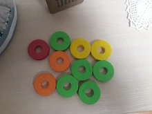 Bobina de espuma para tablero de pesca, placa de bobina principal, cable giratorio para tablero, caja de herramientas de pesca, nueva bobina para pesca, engranaje de pesca, 10 Uds.