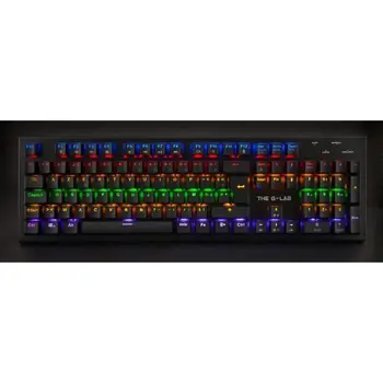 

MECHANICAL KEYBOARD BLUE SWITCH ILLUMINATED G-LAB KEYZ CARBON2
