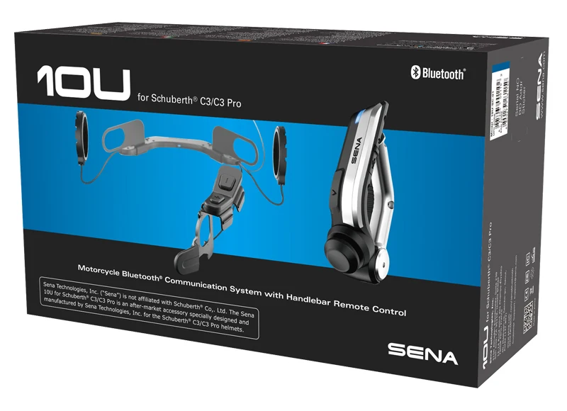 Мотогарнитура Sena 10U SС 01 для шлема Schuberth C3/C3 Pro|Наушники шлемов| |