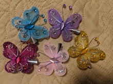Pinzas para el pelo de mariposa para niñas, diadema Adorable, horquillas para el pelo, pasador para el pelo, 5 uds.