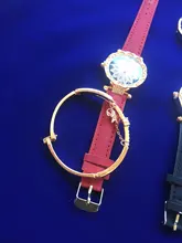 Conjunto de relojes de pulsera con cielo estrellado para mujer, pulsera de cuarzo de cuero informal, 2020