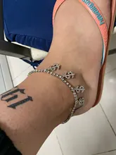 Pulsera bohemia de tobillo con cadena circular para pies, sandalias con colgante en forma de S, para playa y pies descalzos, joyería nupcial, A031