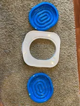 Cat Toilet Litter-Trainer Toilet-Seat-Lighting Catsceaningtrainingtoilet-Supplies 