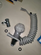 Zhangji Short Handle SPA Shower Head High Pressure Water Saving For Bathroom & Hair Salon