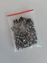 Bolt Head-Screw M1.4 Round Small Black Mini M4 Micro 304-Stainless-Steel M2.5 Cross-Phillips
