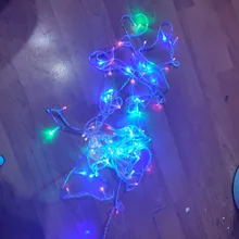 Led-String Lamp Garland Outdoor Waterproof Wedding/party-Decoration 9-Colors 10M 220V