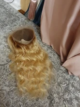 Nadula-pelucas de cabello humano Rubio degradado, peluca completa de encaje prearrancado con pelo de bebé, peluca con malla Frontal 13x 4/360, peluca Frontal de encaje T4/613