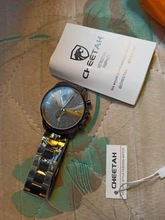 CHEETAH-reloj de hombre negro, de cuarzo y resistente al agua, cronógrafo cronógrafo para hombre, cronógrafo de pulsera para hombre, resistente al agua, marca de lujo