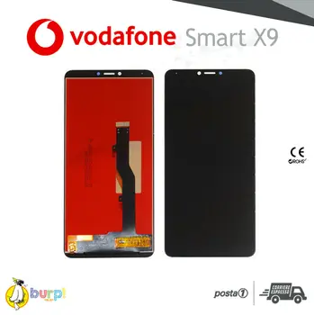 

TOUCH SCREEN DISPLAY glass LCD VODAFONE SMART X9 black glass VFD-820 VFD 822