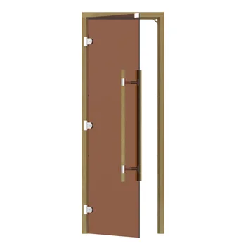 

Door Sawo 741-3sgd-l-3 (7/19, bronze, left, without threshold, Cedar, straight handle with metal insert)