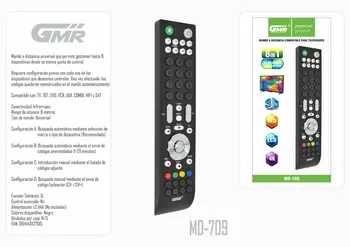 

Remote control MD-709