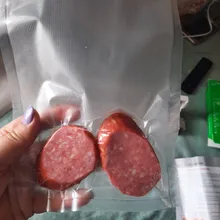 WOMSI-sellador al vacío de alimentos, máquina de envasado al vacío de alimentos, 15 Uds.