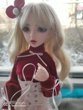 Muñeca articulada BJD Miyn 1/4 con diseño de macarrón, juguete articulado con diseño de macarrón, helado mágico, minife, juguete de colección de arte, tamaño MSD, regalo de Navidad limitado