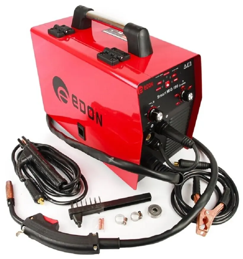 Semi-Automatic inverter multi-function welding machine Edon smart MiG-210 4 in 1 MIG/mag/FCAW/MMA 220 V | Инструменты
