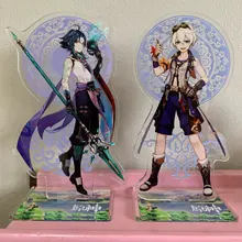 Model Toy Decoration Action-Figures Qiqi Acrylic-Stand Impact-Game Xiao Genshin Gift