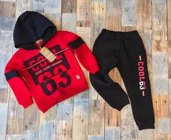 

2020 Boys Girls two Clothing Sets Kids Boys Button Letter Bow Suit Sets Children Jacket + Pants + tshirt 3 pcs Clothing Set