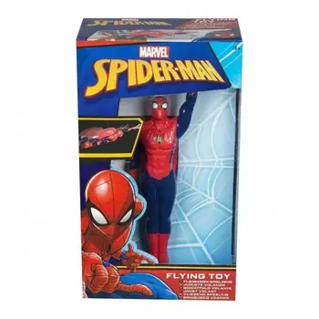 

Spiderman flying with articulate arms toy articles created Manual