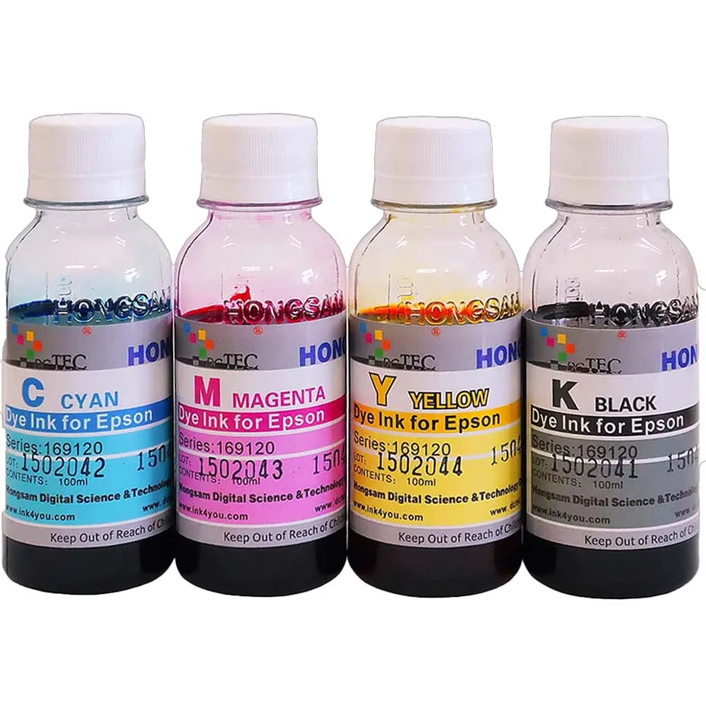 Чернила для Epson L100 L120 L1300 L132 L200 L222 L30 L350 L355 L362 L366 L382 L386 L456 L550 L3050 комплект | Компьютеры
