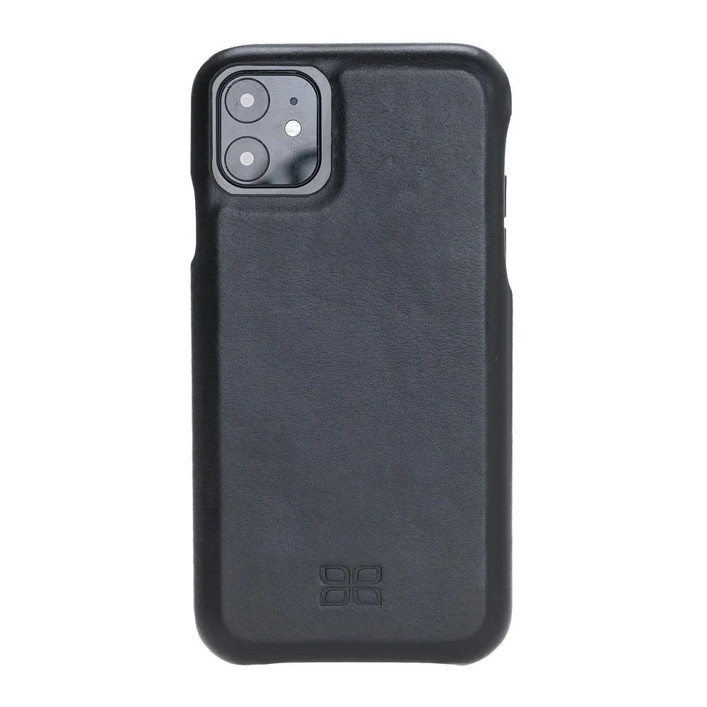 

BOULETTA F360 Cover Genuine Leather Handmade Phone Case for iPhone 11 6.1" Wireless Charging Compatible