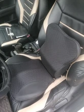 Lumbar Cushion Pillow Seat Memory-Foam Back-Rest Car-Accessories 3D 