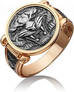

Yuz platinum ring Tiger of combined gold