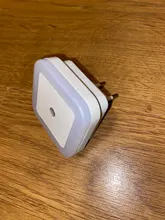 Led-Night-Light Corridor-Lamp Eu-Us-Plug Bedroom Wireless-Sensor Mini for Baby Square