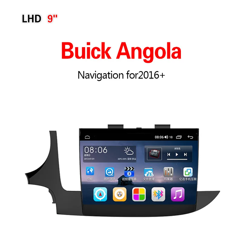 4G8core4G32G Lionet gps навигация для автомобиля Buick Angola+ 9 дюймов LB4004X - Размер экрана, дюймов: 4G8core4G32G