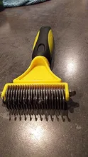 Pet-Hair-Brush Knot-Cutter Tangles-Removal Dog-Dematting-Comb Shedding-Tools Double-Sided