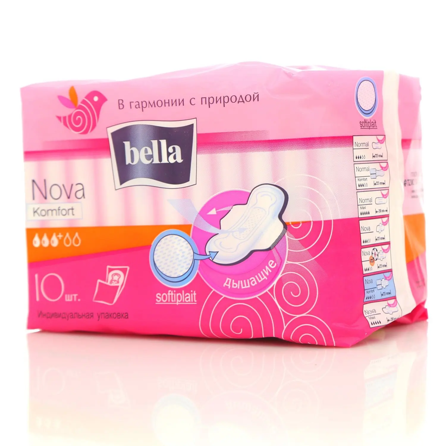 Прокладки женские Nova Komfort (Нова комфорт) ТМ Bella (Белла), 10 шт ...