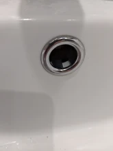 Ceramic-Basin Ring Sink Spare-Cover Overflow Bathroom Round Plastic 3pcs Replace Acces