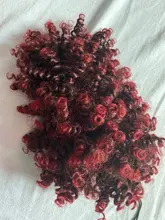 Leeons nuevo rizado flequillo de 11Color Pelo Rizado flequillo extensiones de cabello sintético Clip en el frente postizos ajustable