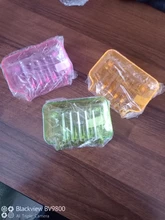 Soporte de jabón antideslizante, caja de almacenamiento, bandeja de ducha, escurridor de plástico, accesorios de baño