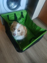 CAWAYI KENNEL Pet Carriers Dog Car Seat Cover Carrying for Dogs Cats Mat Blanket Rear