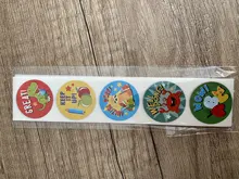 Pegatinas de dibujos animados de animales para niños 50 uds/wad, pegatina de juguetes clásicos, pegatina de recompensa para profesores de escuela, patrón de diseños de varios estilos