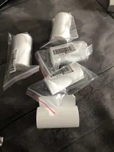 Papel de liar térmico de 5 rollos para impresora térmica de recibos Paperang móvil con Bluetooth para Mini impresora fotográfica de bolsillo, papel de caja registradora de 57x30mm