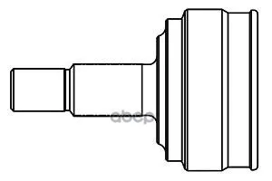 Шрус Ford Fiesta V/Fusion 1.6 01- Нар. Gsp 818014 GSP арт. 818014